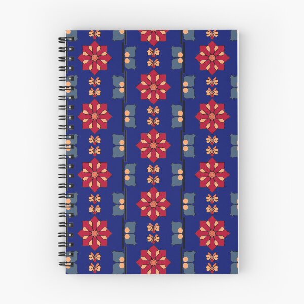 Item preview, Squared & Zoned - Batik Blue designed and sold by BumbleChynxBee.