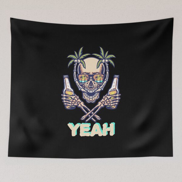 Item preview, YEAH SKULL BEAR DESIGN designed and sold by Picspot.