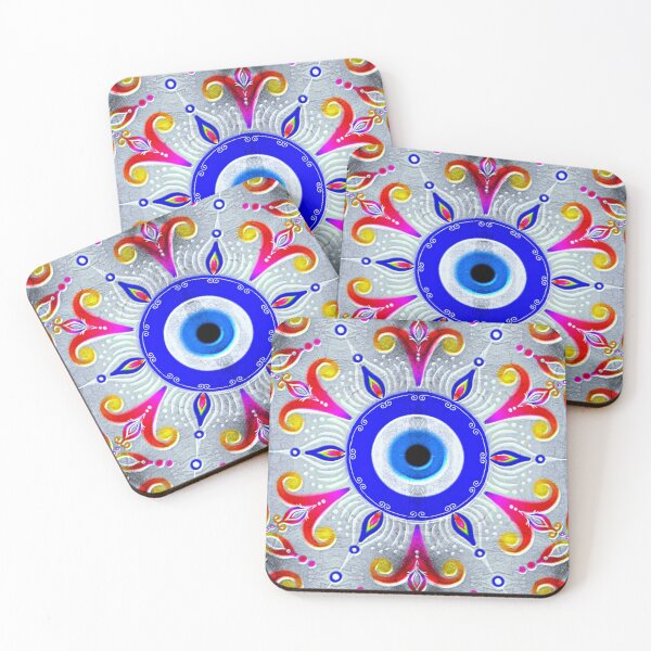 Item preview, Nazar boncuk, eye bead, evil eye, protection, amulet designed and sold by nitty-gritty.