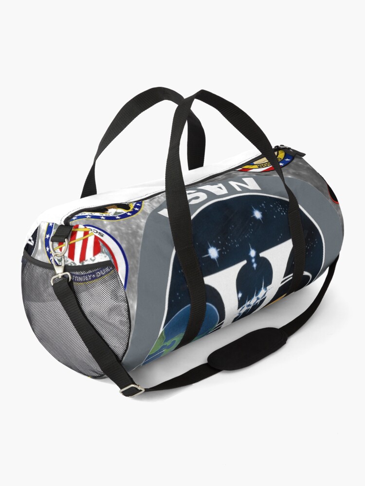 Thumbnail 2 of 3, Duffle Bag, Apollo Mission Composite Logo designed and sold by Spacestuffplus.