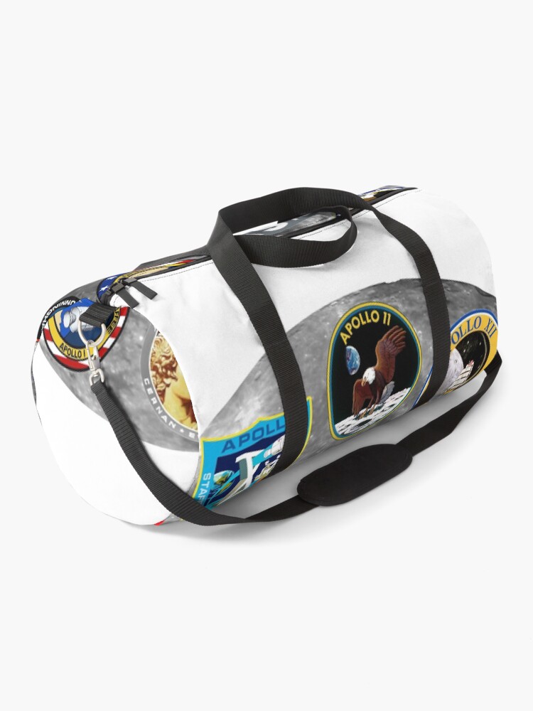 Thumbnail 1 of 3, Duffle Bag, Apollo Mission Composite Logo designed and sold by Spacestuffplus.