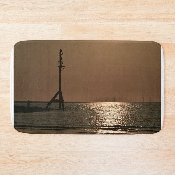 Item preview, Seascape:    River Mersey Estuary,Popular Fishing Spot. designed and sold by ALEXANDER  STEPHEN PEMBERTON.
