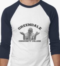 Greendale Community College - Dean Pelton Men's Baseball ¾ T-Shirt
