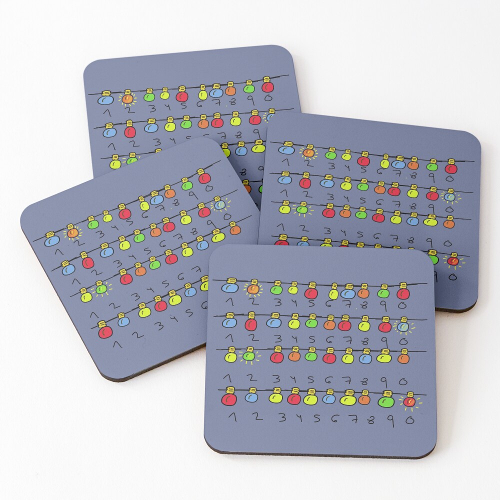 Item preview, Coasters (Set of 4) designed and sold by Bootis.