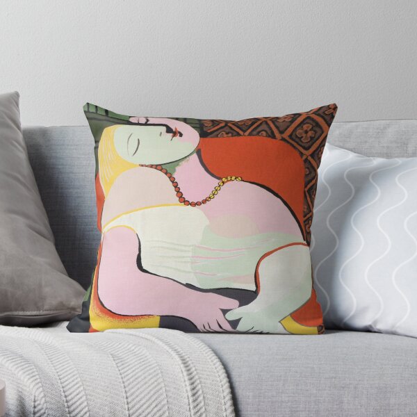 Le Rêve ( "The Dream")- Pablo Picasso Throw Pillow