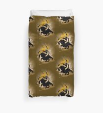 Super Smash Bros. Brown Duck Hunt Dog Silhouette Duvet Cover