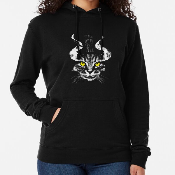 cat outta hell hoodie
