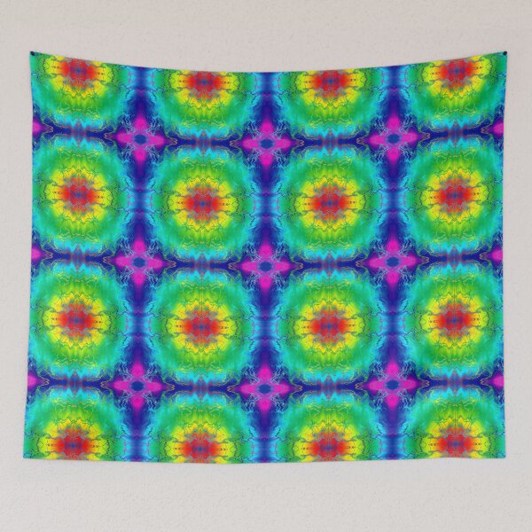 Item preview, psychedelic mandala designed and sold by khamaily.