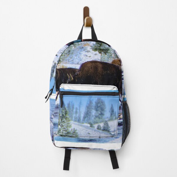 Item preview, Bison herd in Yellowstone designed and sold by Vsaditya2020.