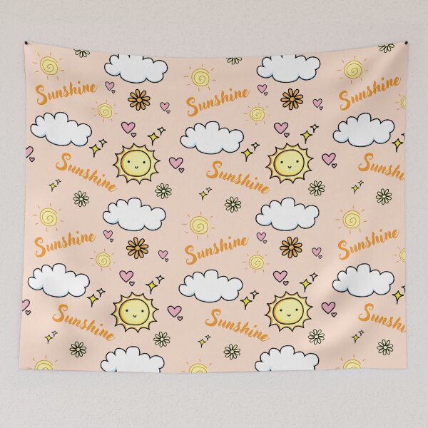 Item preview, Cute Sunshine Pattern designed and sold by therealjuju.