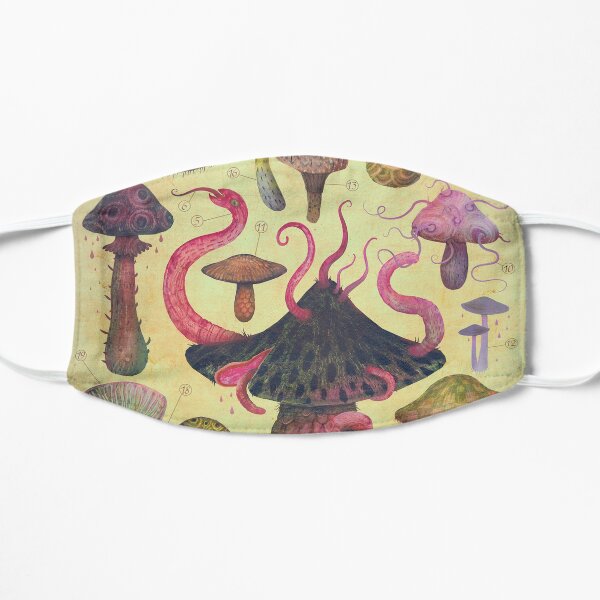 The Fungus Kingdom Flat Mask