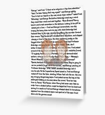 Fred and George Weasley Greeting Card