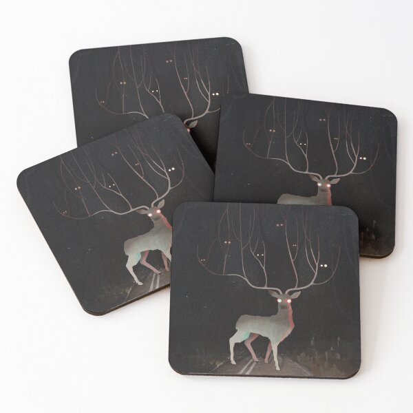 Item preview, deer in headlights designed and sold by mayymuu.