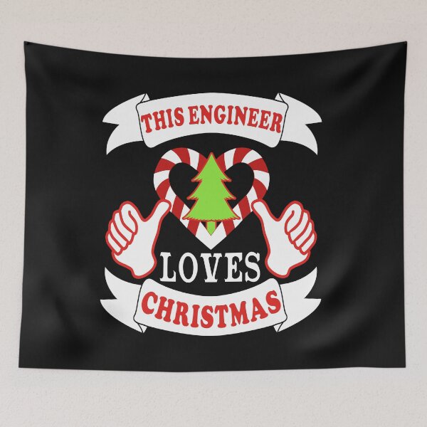 Item preview, This Engineer loves Christmas Xmas Holidays designed and sold by losttribe.