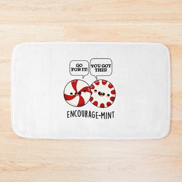 Item preview, Encourage-mint Funny Candy Puns  designed and sold by punnybone.