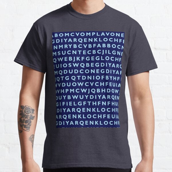 Code Breakers. World War 2, WWII, Letters, Enigma. Classic T-Shirt
