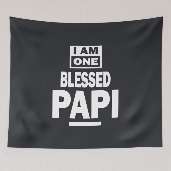 Item preview, Mens I Am One Blessed Papi Fathers Day Gift designed and sold by cidolopez.