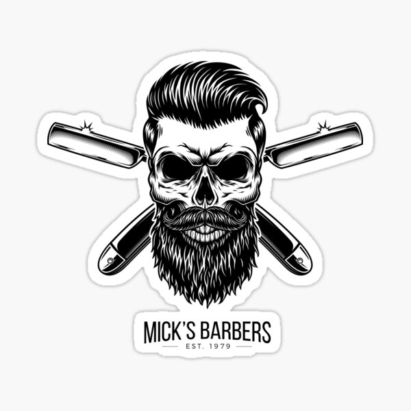 Dead Barber Sticker