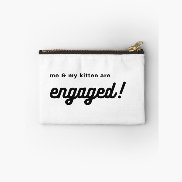 Item preview, me & my kitten are engaged designed and sold by nimitkhurana.
