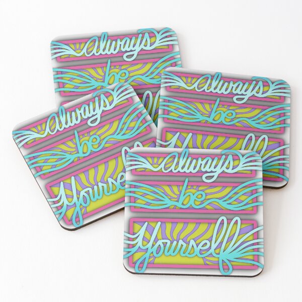 Item preview, Always Be Yourself | Motivational Quote | Digitally Illustrated designed and sold by cherdoodles.