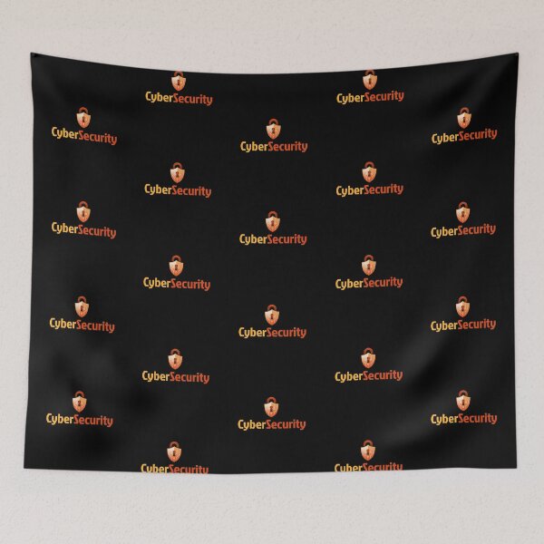 Item preview, Cyber Security Lock - Orange designed and sold by clubtee.