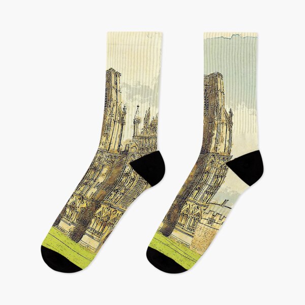 Item preview, Wells Cathedral Watercolour designed and sold by designbywhacky.