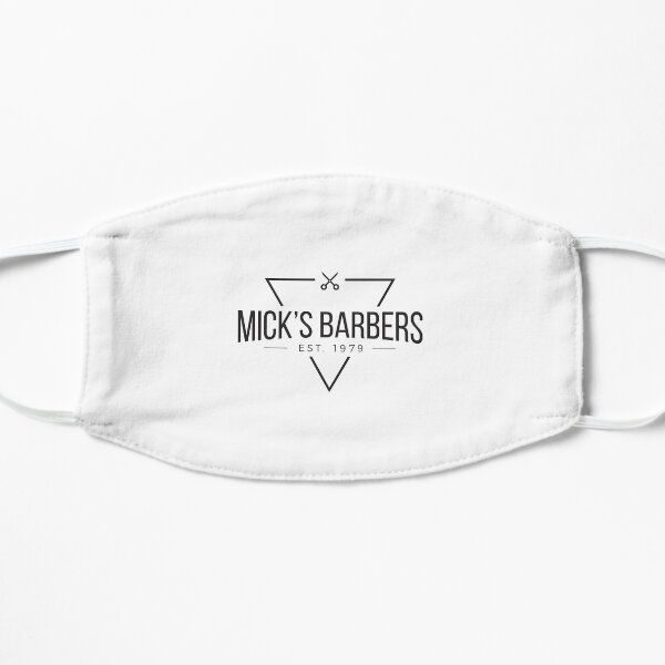Micks Barbers Flat Mask
