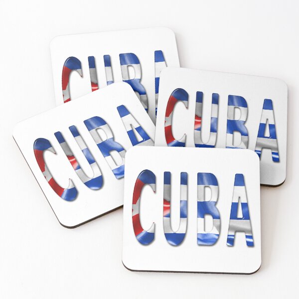Item preview, Cuba Word With Flag Texture designed and sold by MarkUK97.