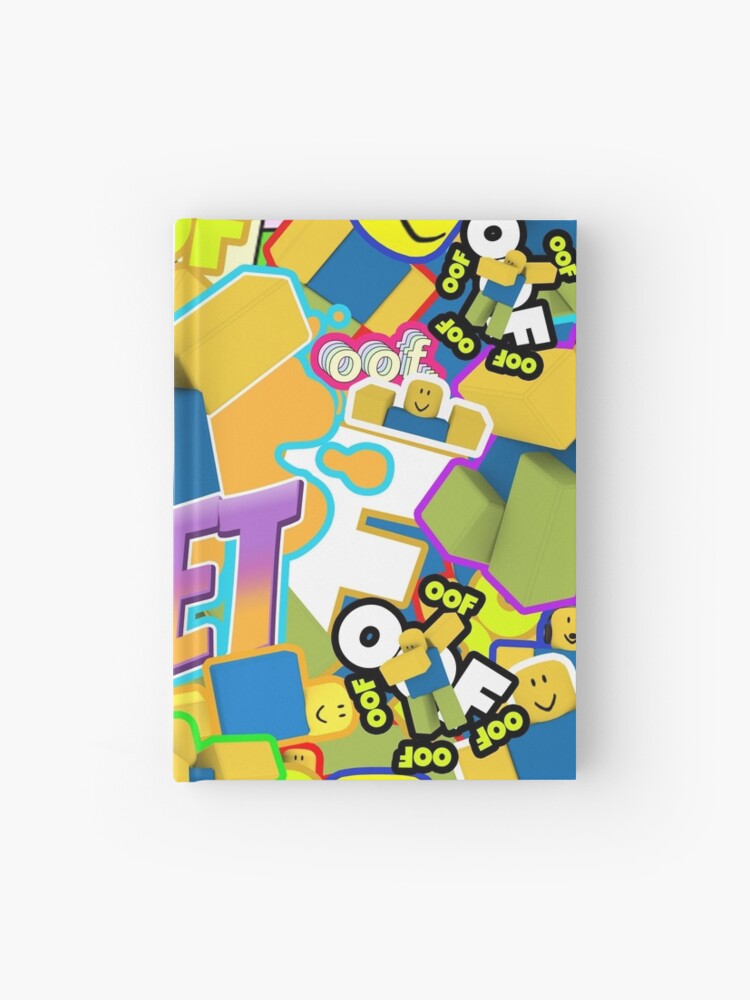 Roblox Memes Pattern All The Noobs Oof Yeet Dab Dabbing Hardcover Journal By Smoothnoob Redbubble - oof roblox noob dab how to get robux money for free