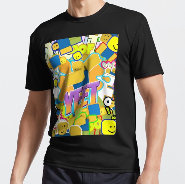 Big Head Big Oof Roblox Dank Meme Active T Shirt By Smoothnoob Redbubble - roblox noob halloween costume roblox hack robux and tix