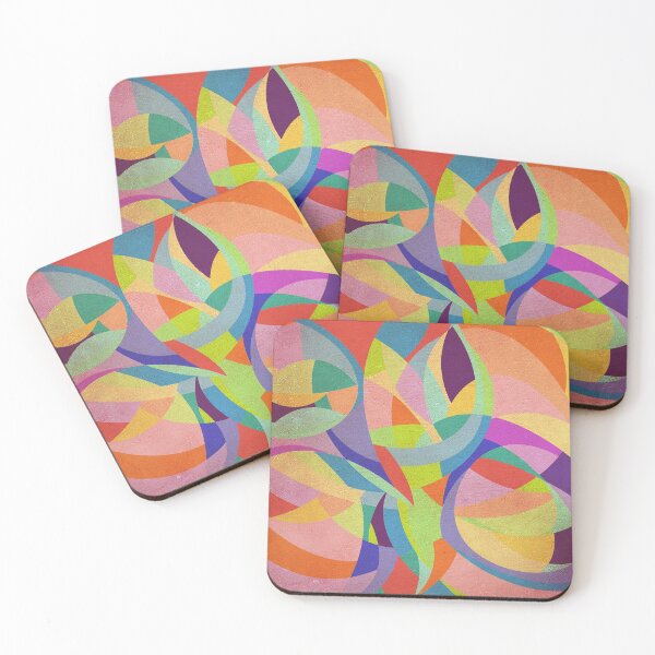 Item preview, 70's Grunge Retro Pattern - Pink, Orange, Green designed and sold by MoClan-Graphics.