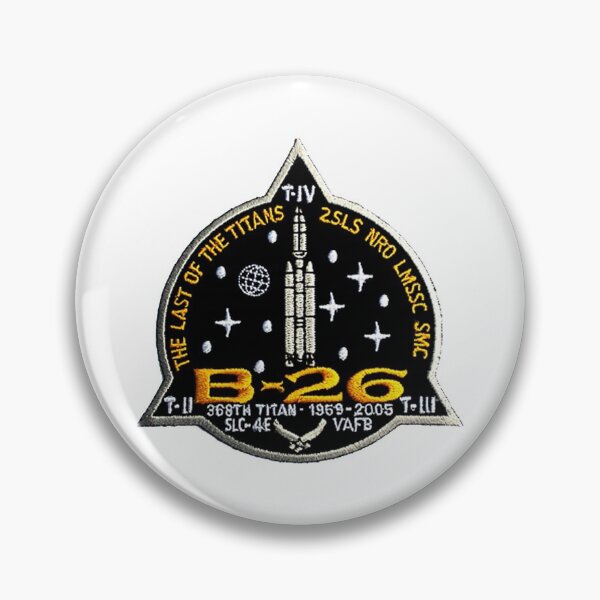 Item preview, NROL-20 Launch Team Crest "Last of the Titans" designed and sold by Nikki SpaceStuffPlus.