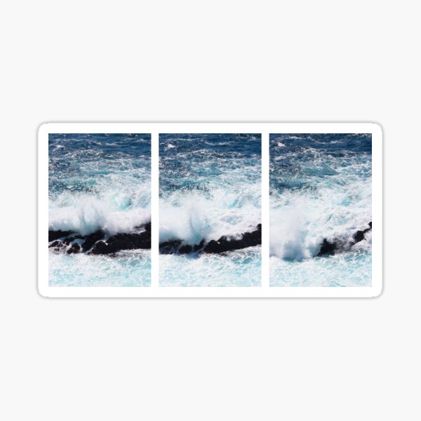 Crashing Waves Sticker