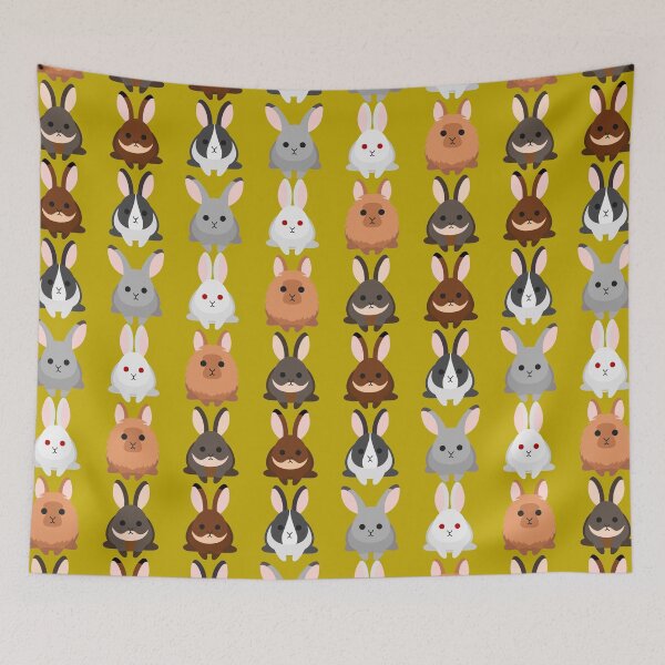 Item preview, Rabbit breeds pattern designed and sold by Carrie_Anne_Designs.