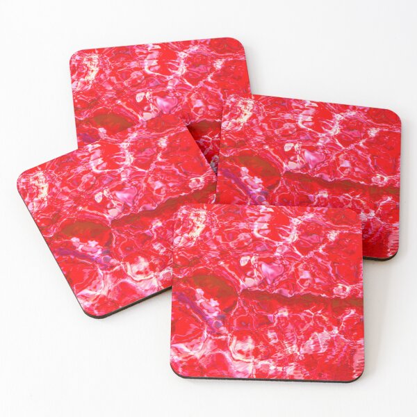 Item preview, Red Water Texture designed and sold by jofelicity.