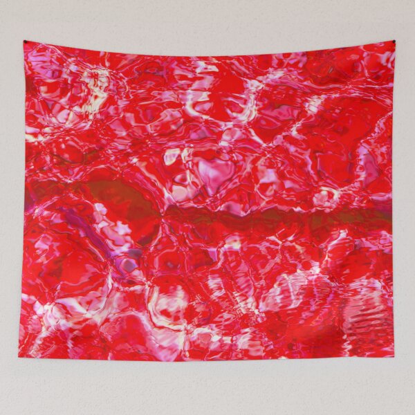 Item preview, Red Water Texture designed and sold by jofelicity.