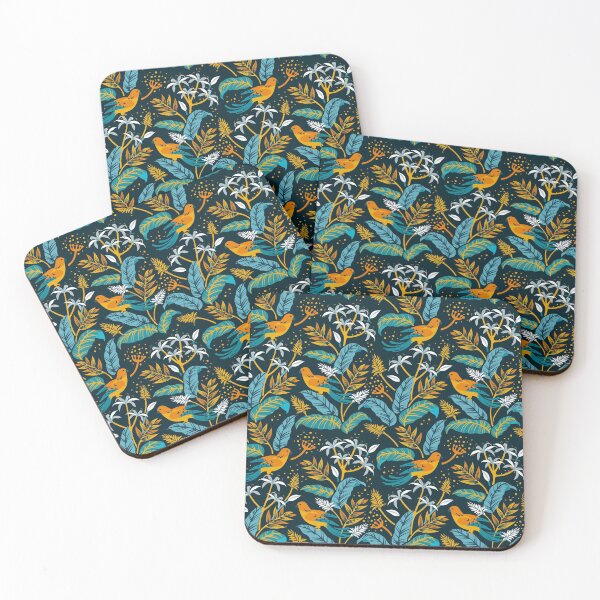 Item preview, Birds Of Nature Luxury Pattern designed and sold by aprilwallart.