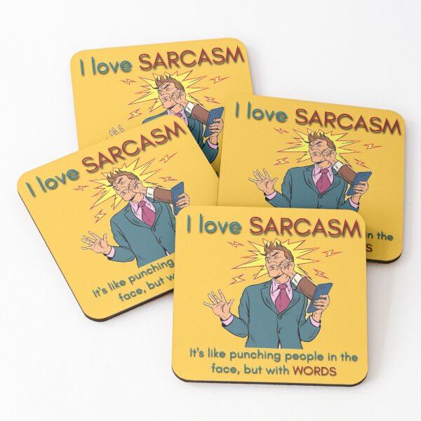 Item preview, Love, Sarcasm FUN Tee Lines designed and sold by Chinchinko.