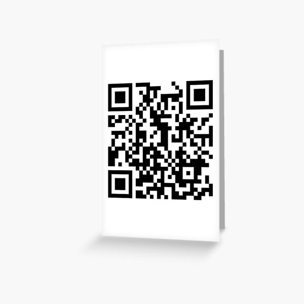 My Little Pony Theme Qr Code Greeting Card By Manu142 Redbubble