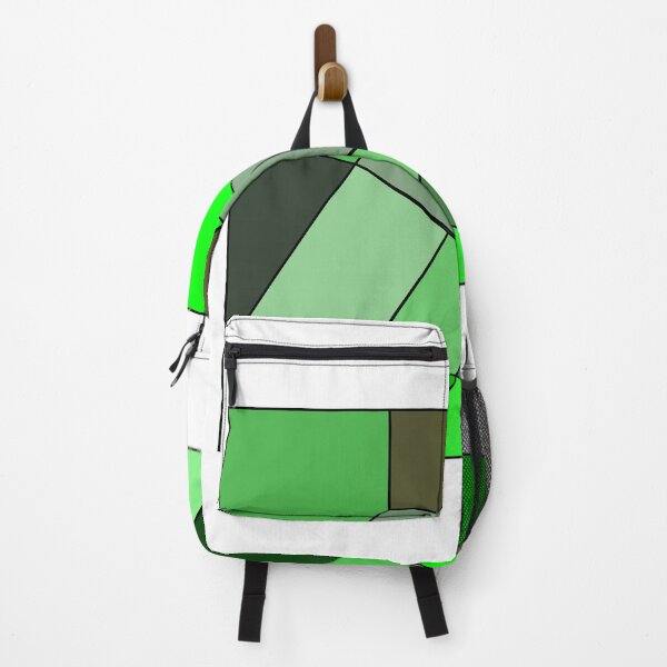 Item preview, green colorful simple mosaic style  designed and sold by Tifaprint.