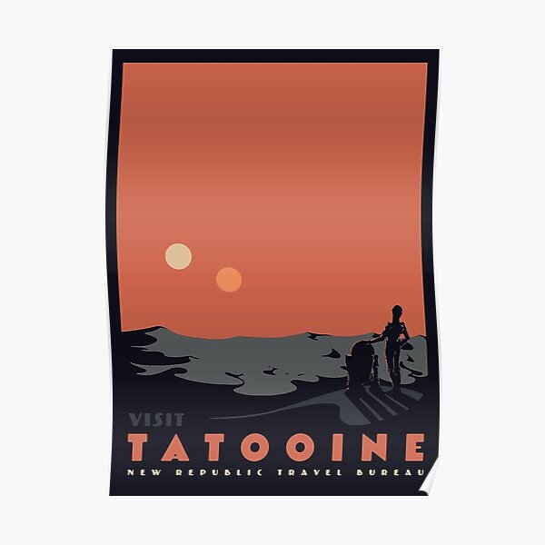 visiter tatooine Poster