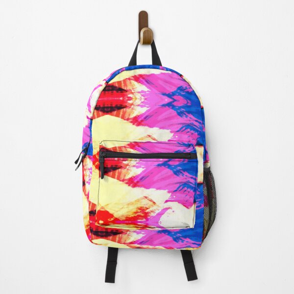 Item preview, psychedelic colourful abstract print designed and sold by petalsforarmour.