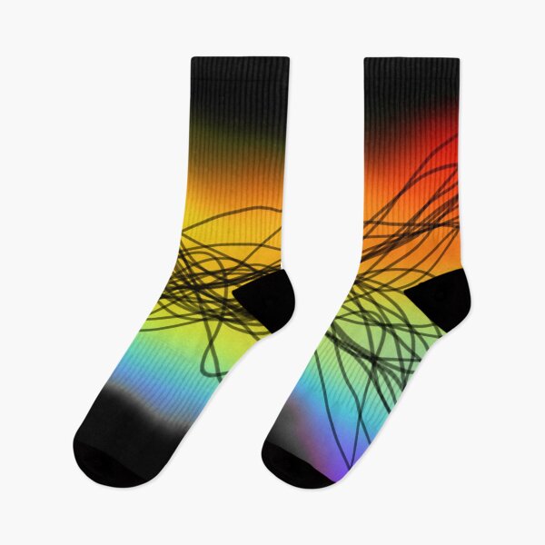 Item preview, Tangled Lines Rainbow Background designed and sold by AJ505.