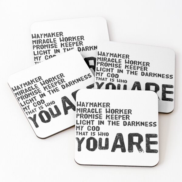 Item preview, Waymaker, Miracle Worker, Promise Keeper designed and sold by zantrahealing.