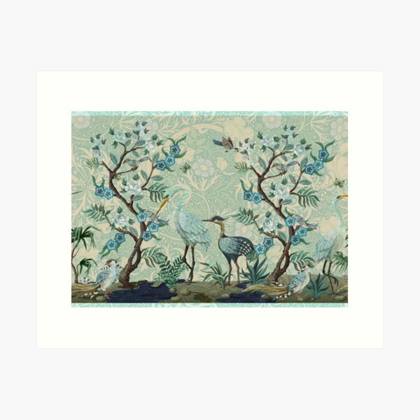 Item preview, The Chinoiserie Panel designed and sold by MeganSteer.