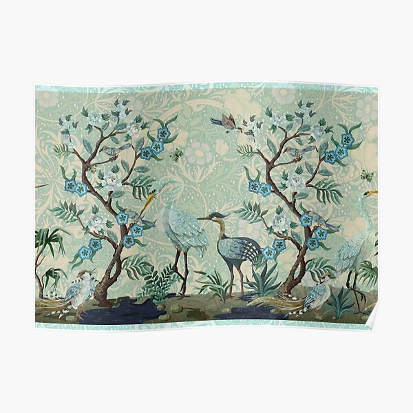 The Chinoiserie Panel Poster