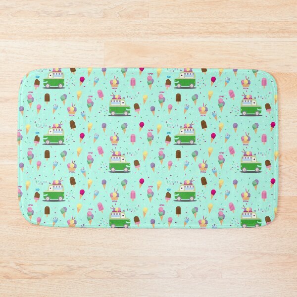 Item preview, Ice cream Truck Game - Light blue background designed and sold by AnaGomesDesign.