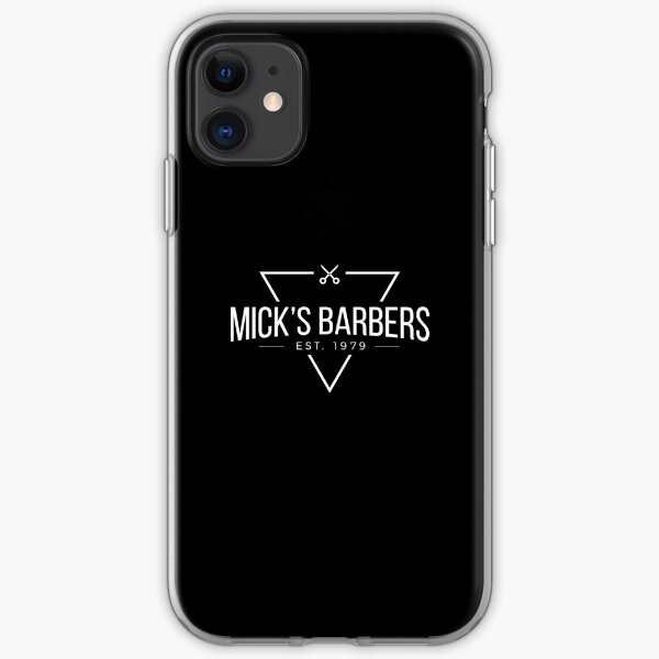 Micks Barbers iPhone Soft Case