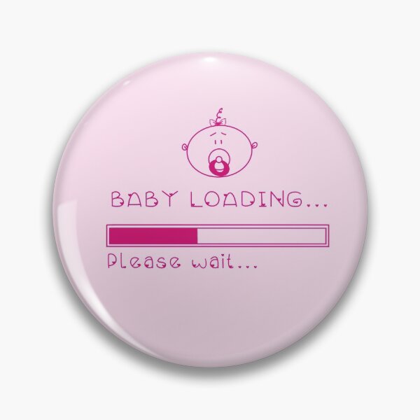 Item preview, Baby loading please wait girl designed and sold by Anastasia Toska.