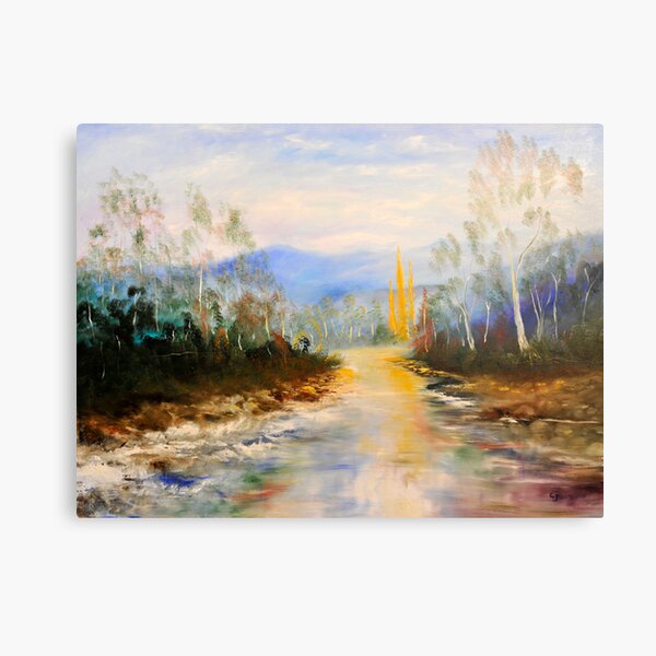 Item preview, ovens river winter color designed and sold by GlenJohnson.